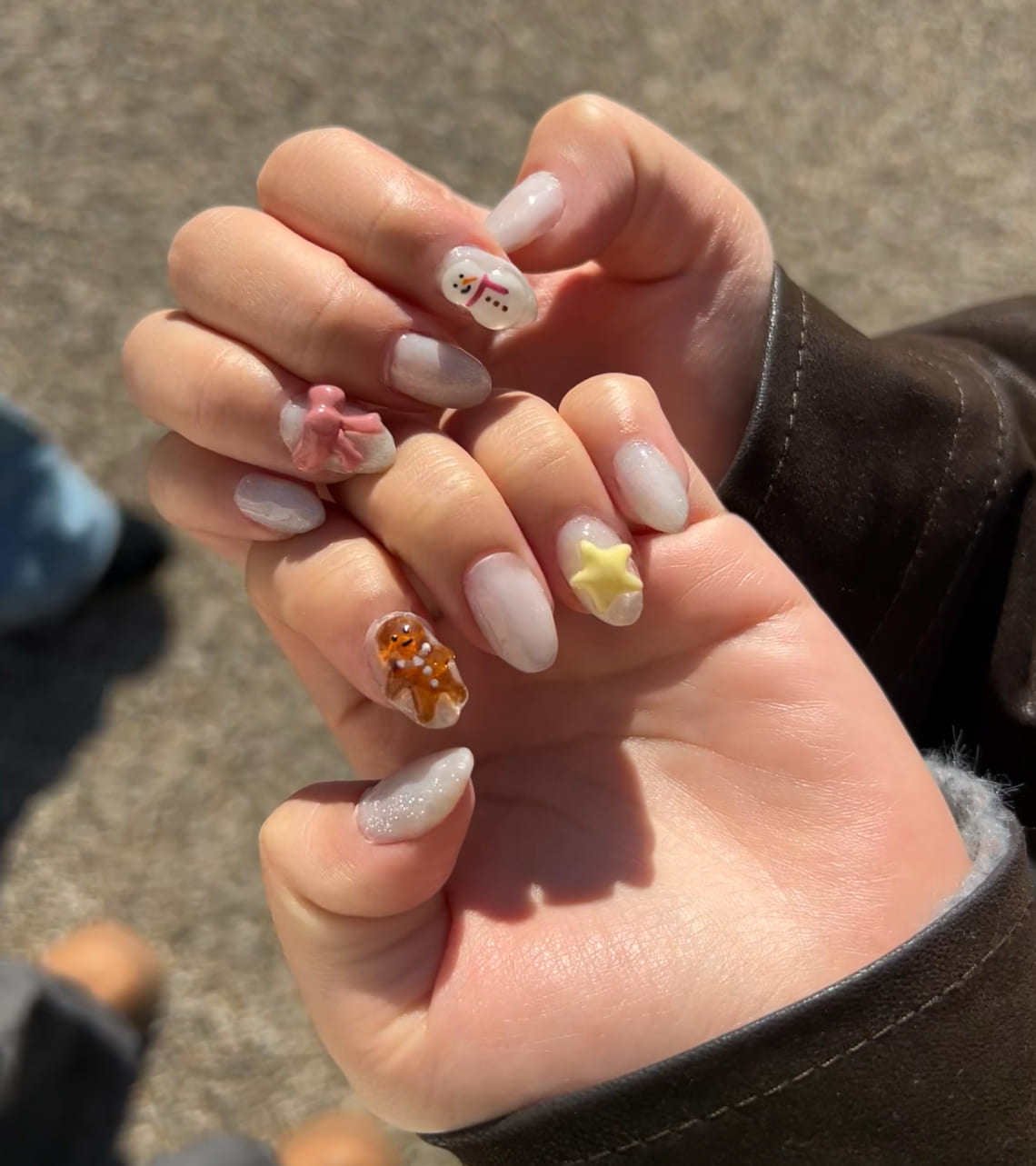 Description: christmas nail